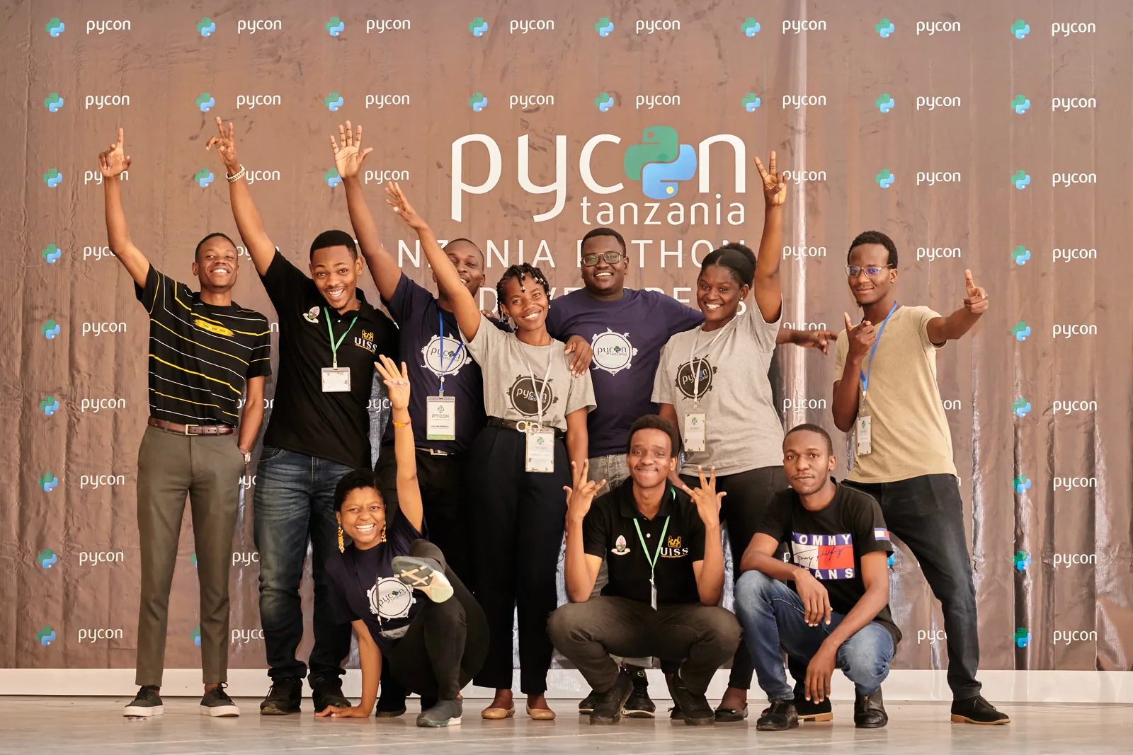 Delegates of the Tanzanian Python and Django community gathered at PyCon Tanzania